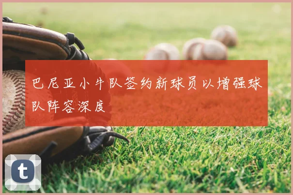 巴尼亚小牛队签约新球员以增强球队阵容深度
